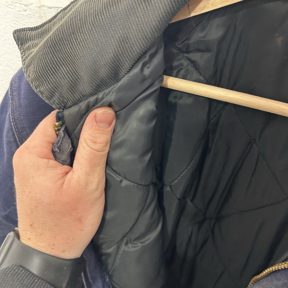 Vintage Carhartt Quilted Artic Jacket “Midnight Navy” C26 MDT - Picture 10 of 10